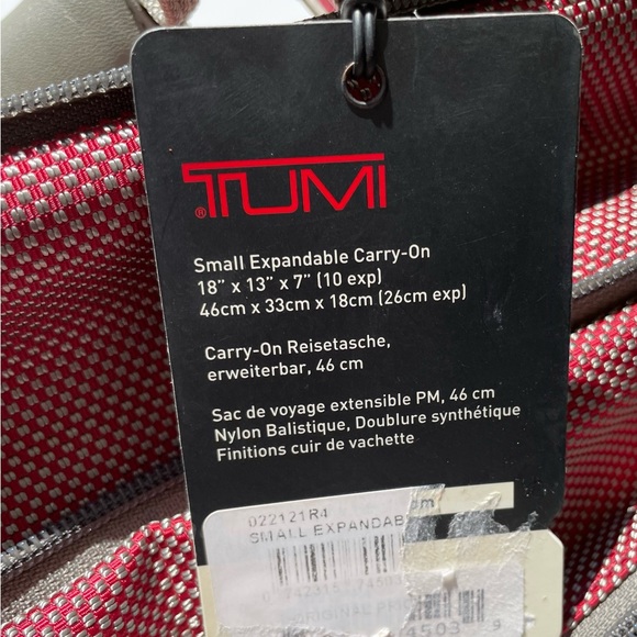 New with tags - Tumi Expandable Carry-on - Picture 6 of 14